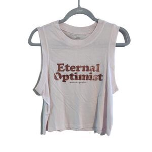 Spiritual Gangsta | Eternal Optimist Crop Tank | M